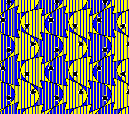 Tessellated Tropical Fish